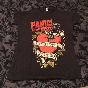 Panic! at the disco “if you love me let me go” Tee
